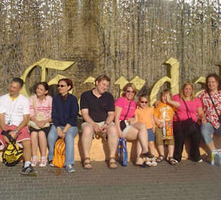 Vor den Toren des Gardaland!