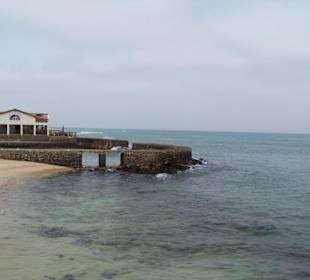 Blick zum alten Hafen von Santa Maria