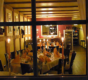 Blick ins Hofcafe Haberloh