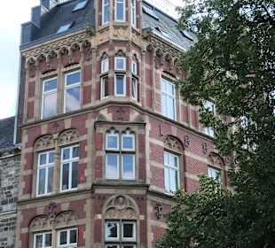 Bei einem Stadtrundgang durch Aachen