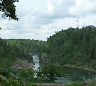 Blick von der Oskarbrücke