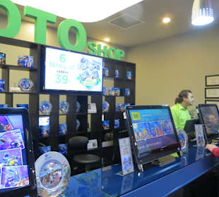 Foto Shop im Aquarium