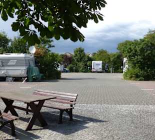 Wohmobilstellplatz der Frankentherme