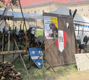Mittelalterlichen Tage in der Festung