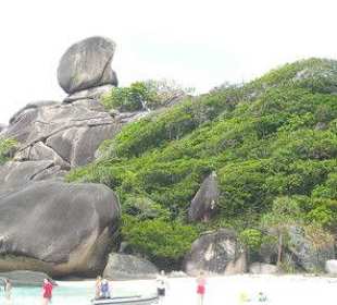 der Fels auf den Similands