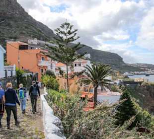 Gemütlich entlang der Küste