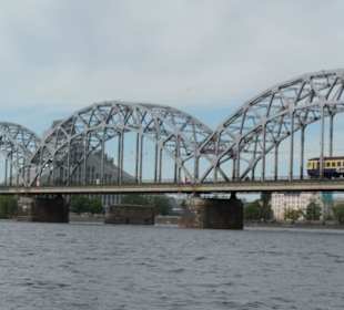 Kanalfahrt auf der Daugawa