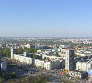 Widok z Pałacu Kultury