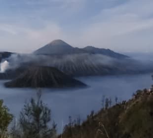 Sonnenaufgang Bromo Vulkan