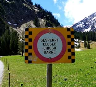 Gesperrt von der anderen Seite