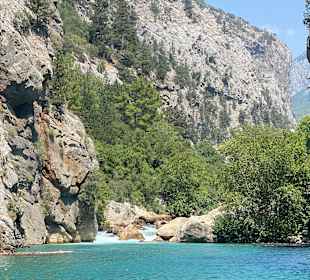 Oymapinar Baraji/ Stausee Green Lake & Green Canyon