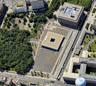 Luftbild der Topographie