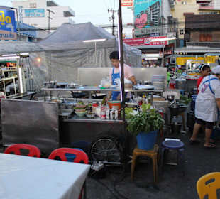 Eine Küche Open Air