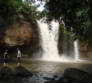 Tagestour,Huew Suwat Wasserfall,(the Beach)