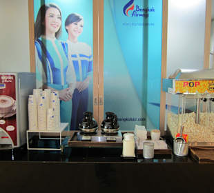 Getränke und Popcorne