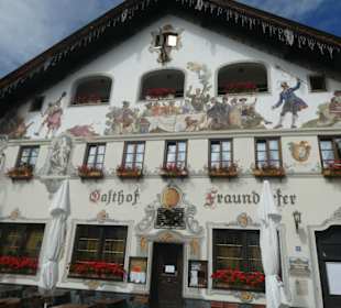 In der Altstadt von Partenkirchen