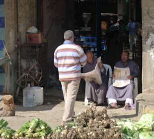 Auf dem Gemüsemarkt