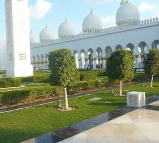 Sheikh Zayed Moschee in Abu Dhabi