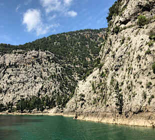 Oymapinar Baraji/ Stausee Green Lake & Green Canyon