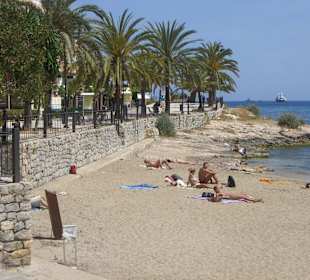 Blick auf die kleinere Bucht