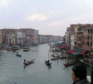 Blick von der Rialtobrücke