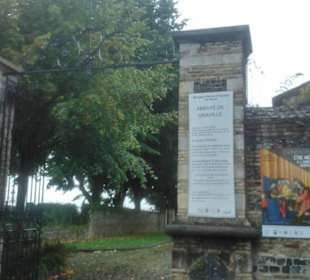 Der Zugang zur Abbaye.