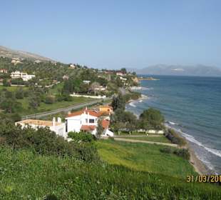 Außblick links vom Hügel Paleohora