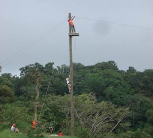 3. und längste Zipline