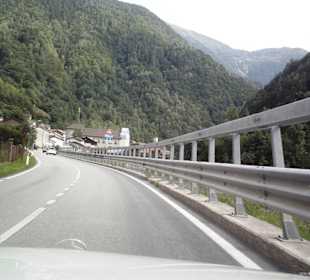 Anfahrt nach Tolmezzo