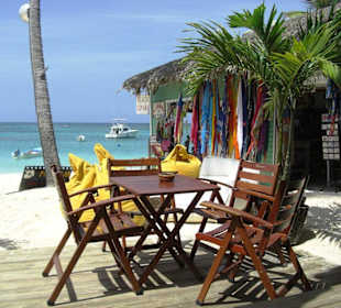 Photobar: Blick auf den Strand