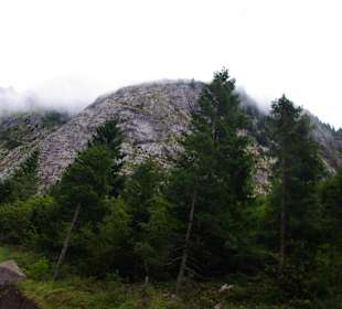 Die Berge am Plöckenpass
