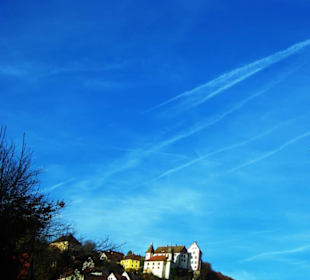 Anfahrt zur Burg Egloffstein