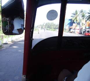 Unterwegs mit einem Tuk-Tuk