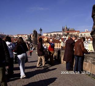 auf der Karlsbrücke