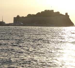 Gołębia wyspa w Kusadasi