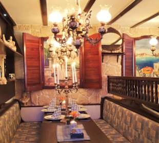 In den Gasträumen des Olympischen Feuers