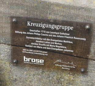 Die Kreuzigungsgruppe auf der Oberen Brücke