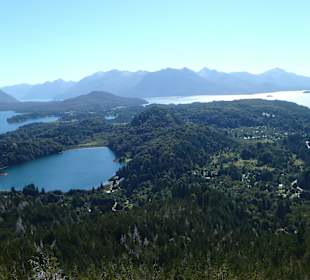 Panoramablick vom Gipfel
