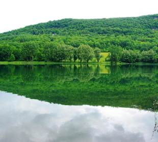 Der Stausee und seine Umgebung