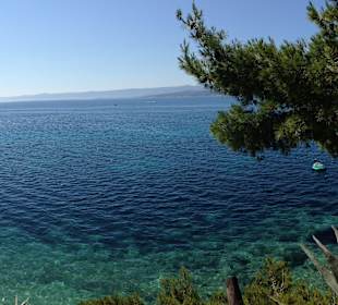 Aussicht Strandpromenade Richtung Zlatni Rat