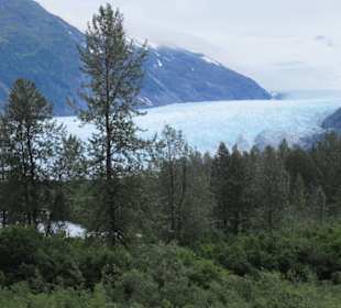 Auf dem Weg zu den Gletschern
