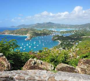 Fantastischer Ausblick auf Nelson's Dockyard