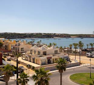 Hafen von Portimao in Laufnähe