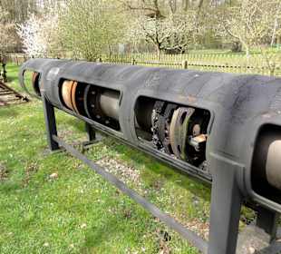 Reinigungs-Molch in einer Pipeline