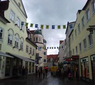 Fußgängerzone in Kempten
