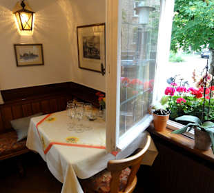 Impressionen aus der Gaststube des "Wallgut"