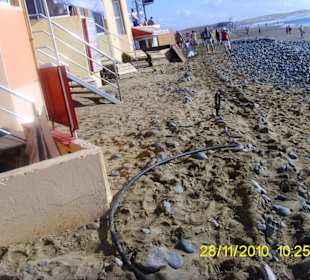 Strandsituation Maspalomas Gran Canaria