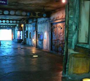 Innenräume des Aquariums