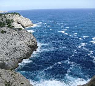 Standort Leuchtturm mit Blick auf das Meer