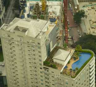 Pool auf der Etage, hier kann man es aushalten.